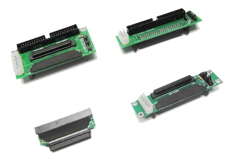 SCA 80 Pin to 68 Pin 50 Pin IDE Ultra SCSI II III Adapter Hard Drive Converter