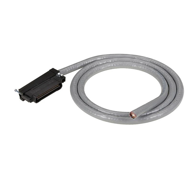 90 degree Telco 50 Cat3 Male to Blunt Cable