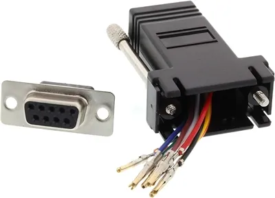 Támogatja a DB9–RJ45 női soros adapter a protokollfeldolgozást?