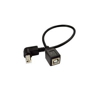 Jobb szög USB 2.0 B Férfi-Nő nyomtató kábel