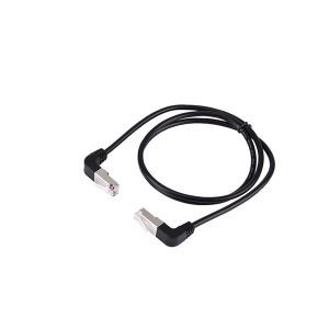 Felfelé RJ45 Férfi felfelé férfi Cat5e kábel