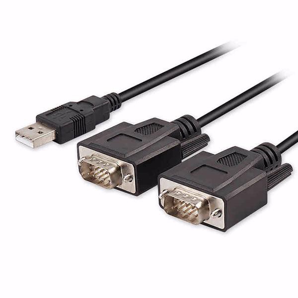 USB To Dual Serial Converter Cable