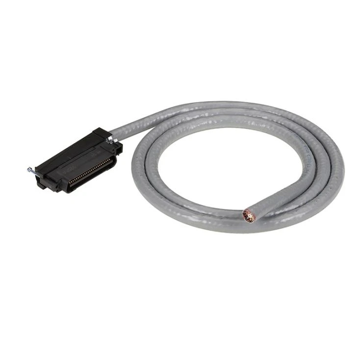 90 degree Telco 50 Cat3 Male to Blunt Cable